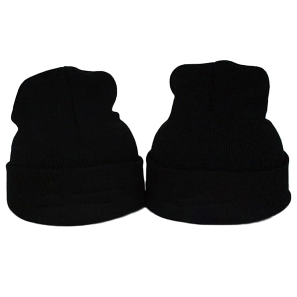 Heatix 2PCS Fashion King and Queen Skullies Hood Winter Warm Caps Sport Beanie Hats Couples